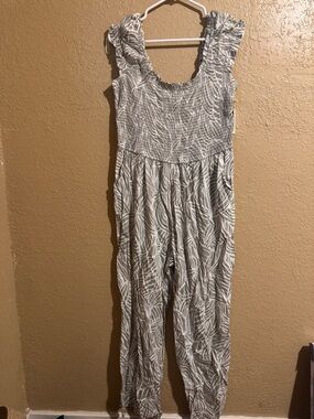 Jessica Simpson smocked jumpsuit